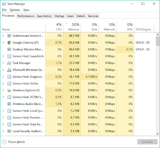 Sau khi dùng tool Optimize RAM