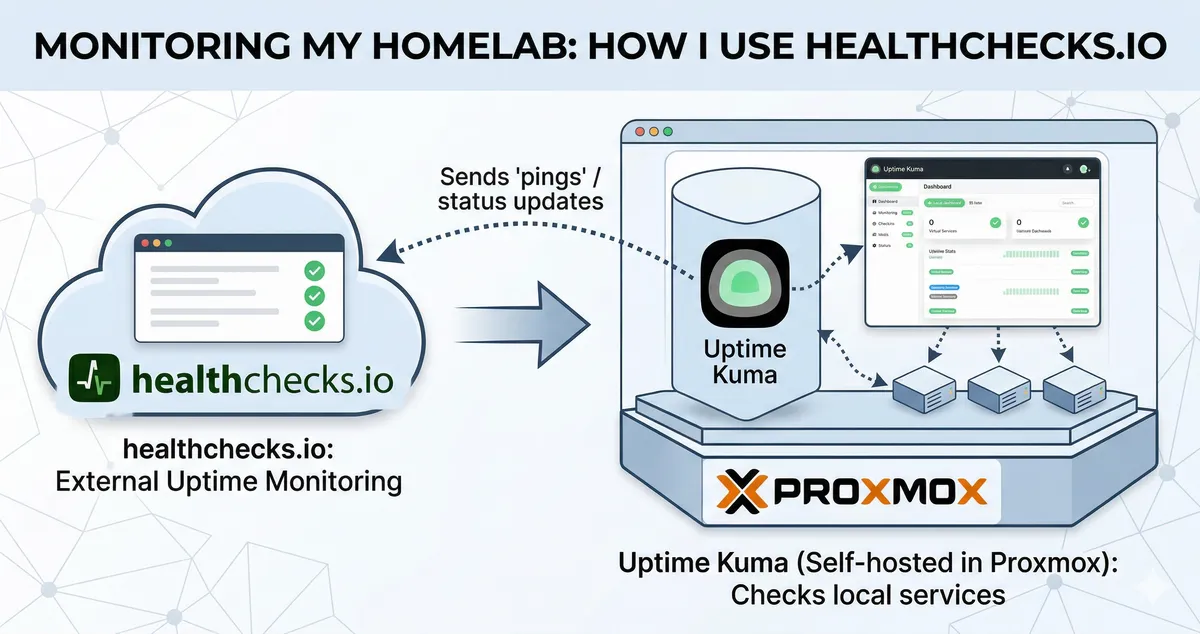 Monitoring the monitor and my simple setup for Homelab uptime